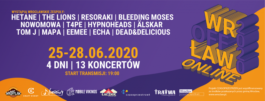 WROFFŁAW ON-LINE FESTIWAL 25-28/06/2020